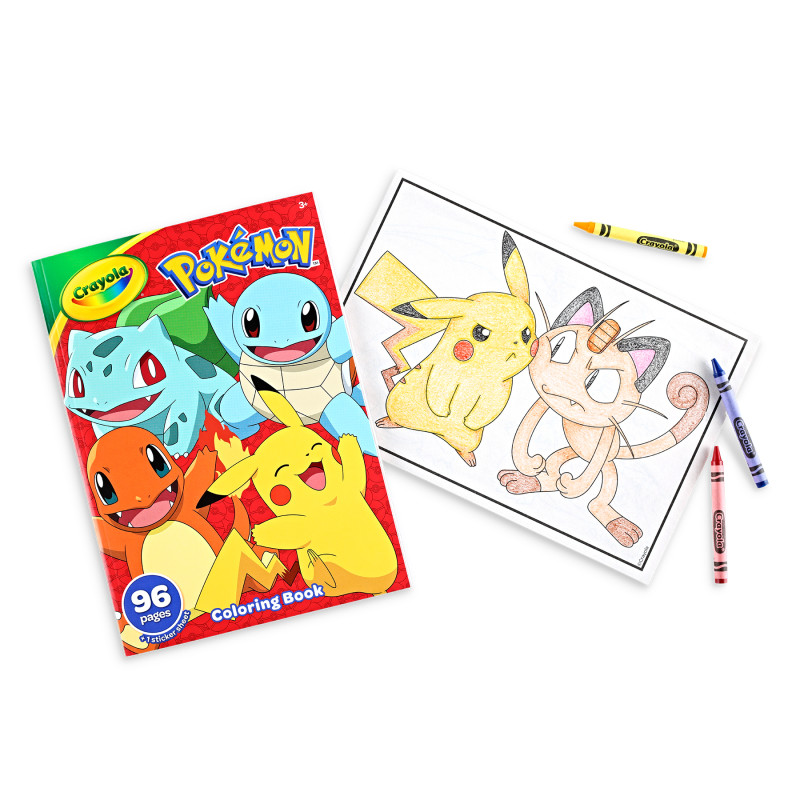 Coloring Book, Pokemon, 96 Pages