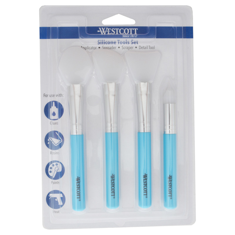 4-Piece Silicone Tools Set