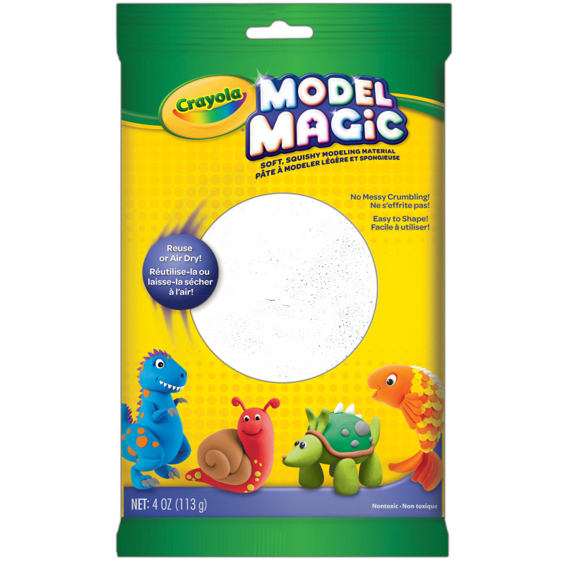 Model Magic Modeling Compound, White, 4 oz. ouch