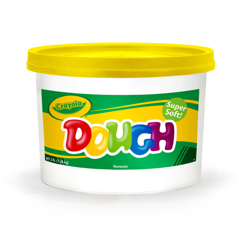 Super Soft Modeling Dough, Yellow, 3 lb.