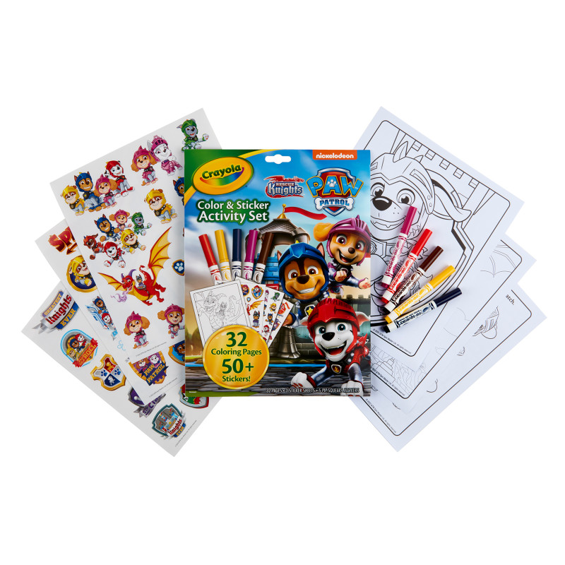 Color & Sticker Activity Set, Paw Patrol