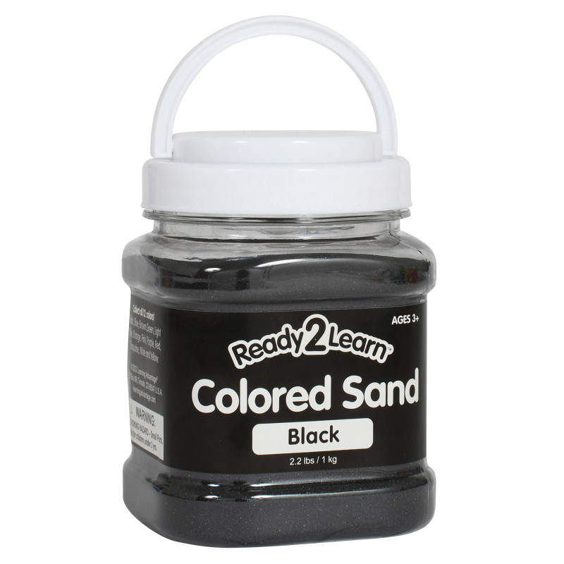 Colored Sand - Black - .2 Pounds