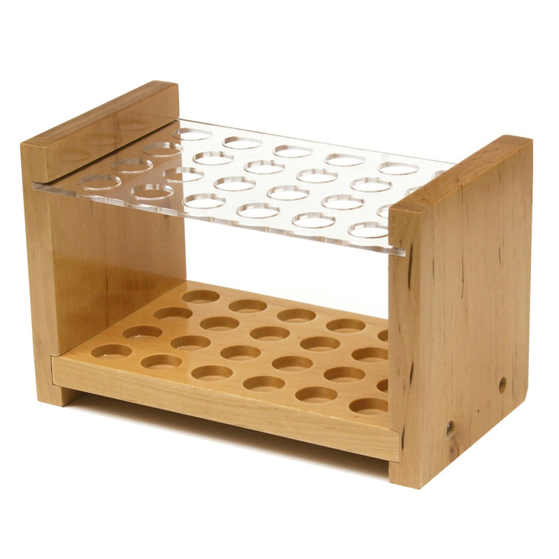 Paint Brush Holder, Wood/Acrylic, 5'' x .25'', 1 Piece