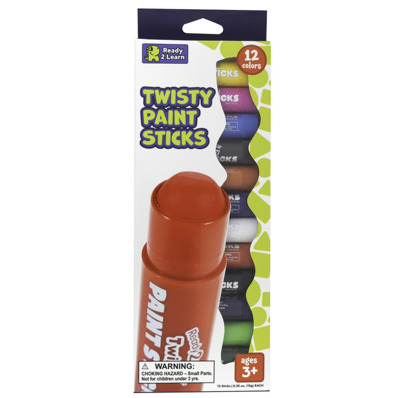 Twisty Paint Sticks - Set of 12