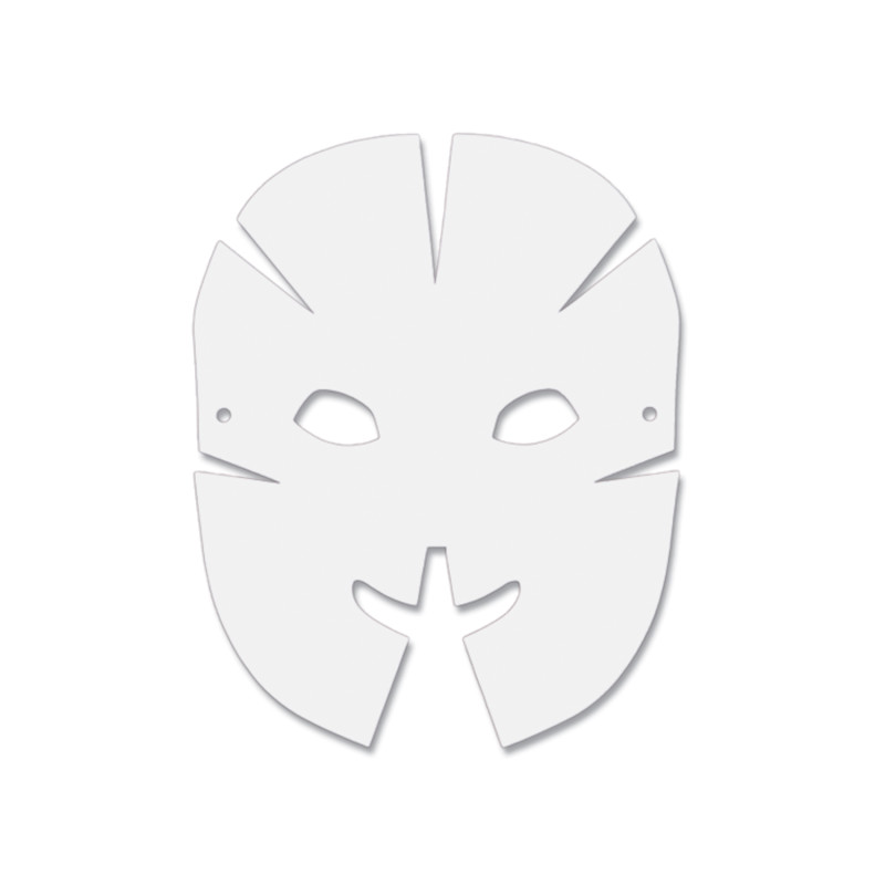 Die-Cut Dimensional Paper Masks, 10-1/2'' x 8-1/4'', 40 Pieces