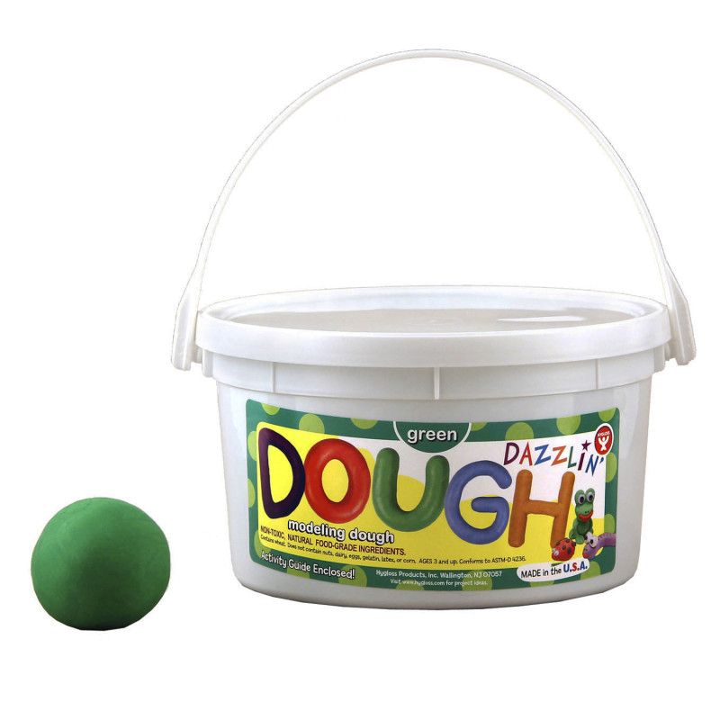 Dazzlin' Dough, Green, 3 l.ub