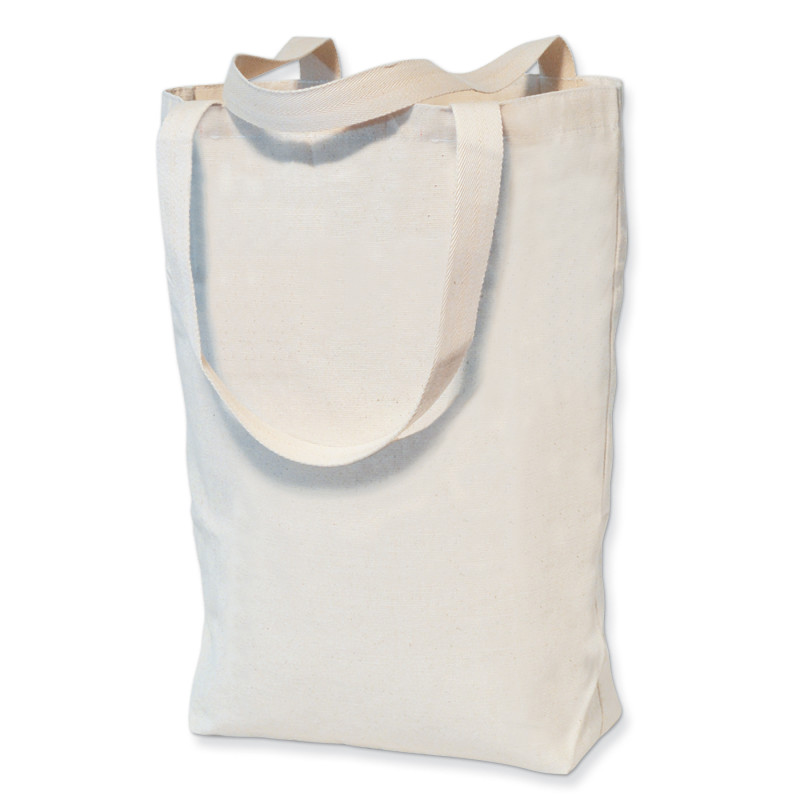 Tote Bags, Large Canvas, 11'' x 14'' x 4'', 1 Count