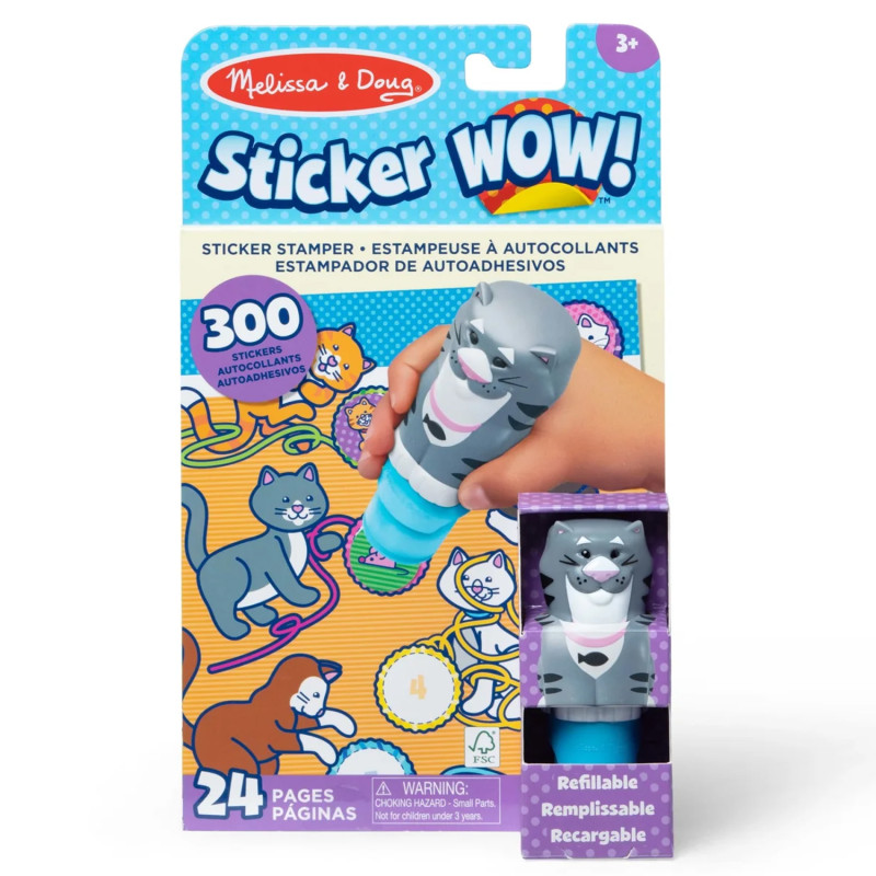 Sticker WOW! Activity Pad Set - Cat