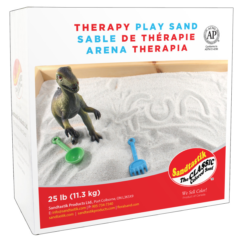 Therapy Play Sand, 25 lb (1.3 kg) Box