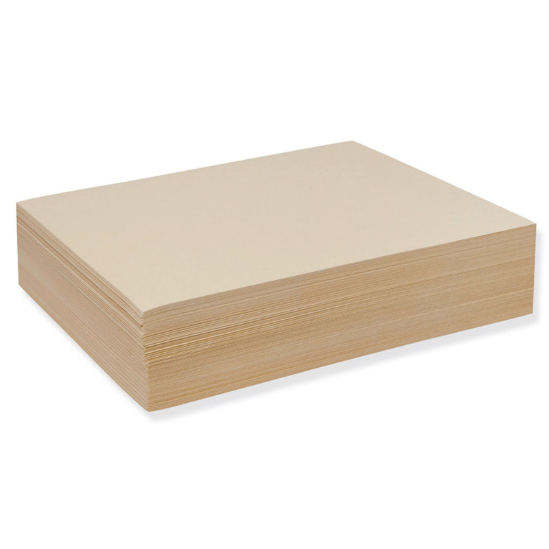 Drawing Paper, Manila, Medium Weight, 9'' x 12'', 500 Sheets