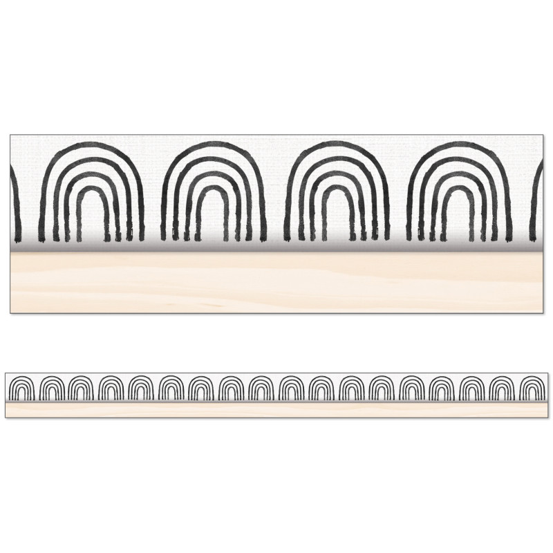 Creatively Inspired Rainbows Straight Borders, 36 Feet