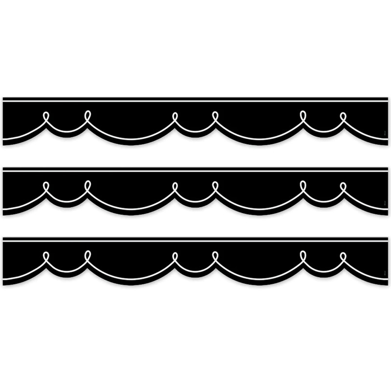 Core Decor Doodle Swirl EZ Border, 48 Feet Per Pack, 3 Packs