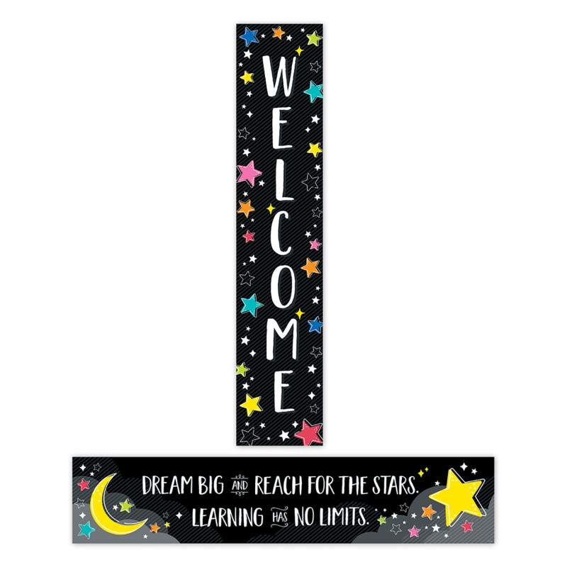 Star Bright Welcome Banner, 8'' x 39''