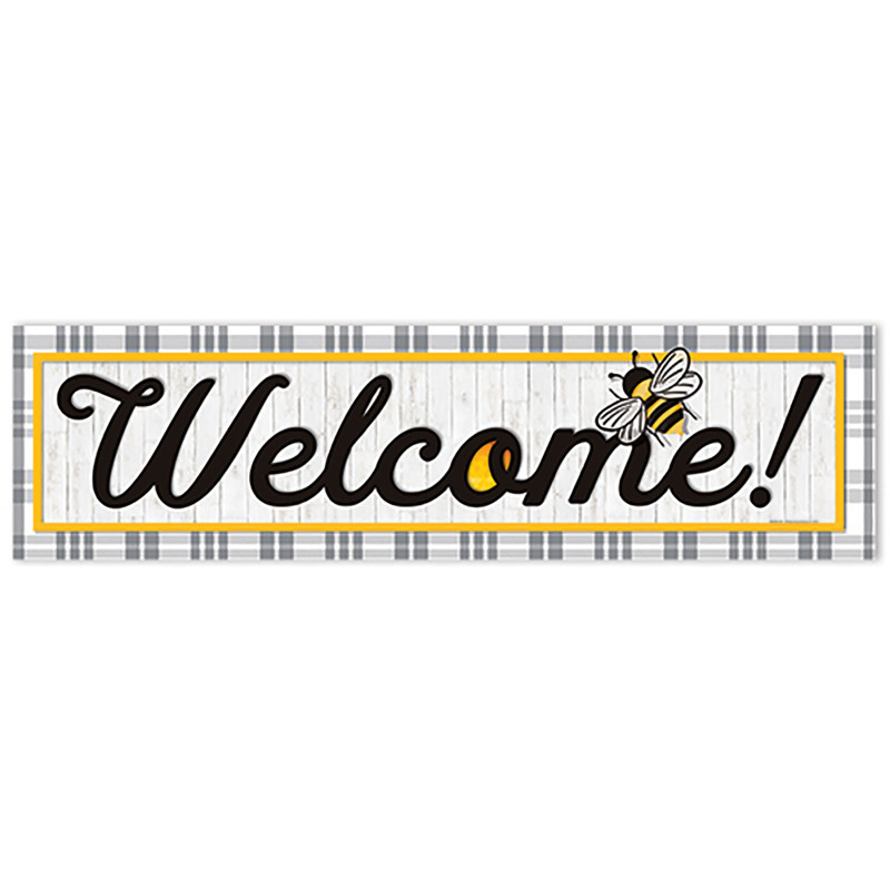 The Hive Welcome Horizontal Banner, 45'' x 12''