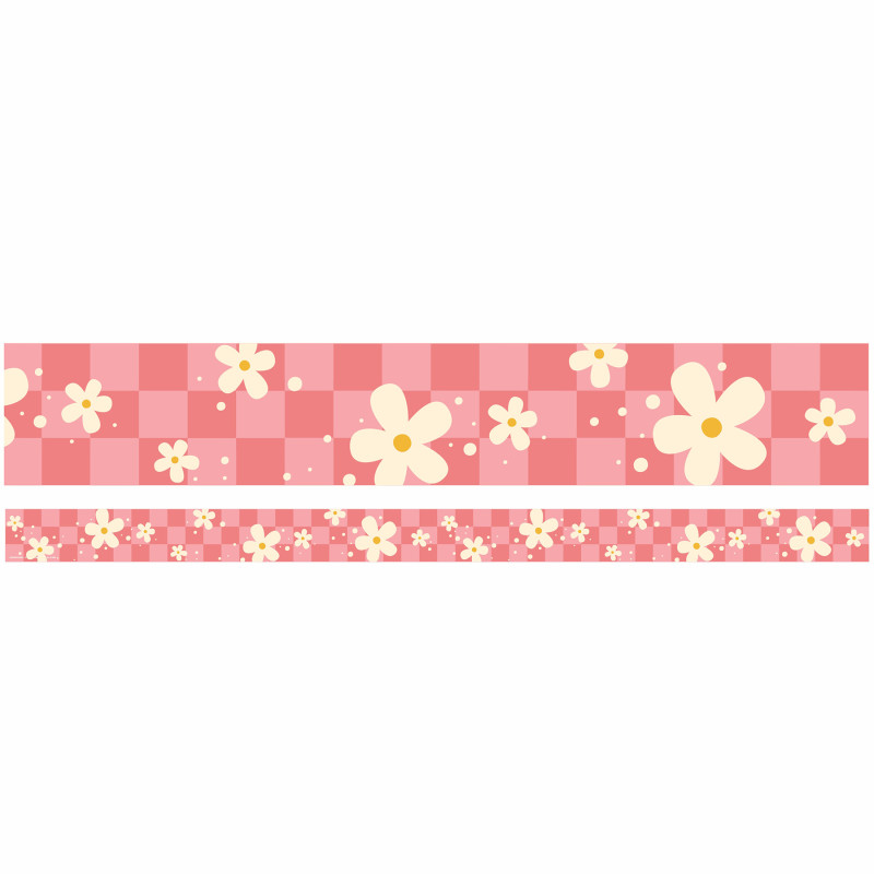 Flower Power Deco Trim, 37 Feet