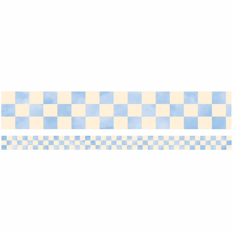 Checkered Sky Deco Trim, 37 Feet