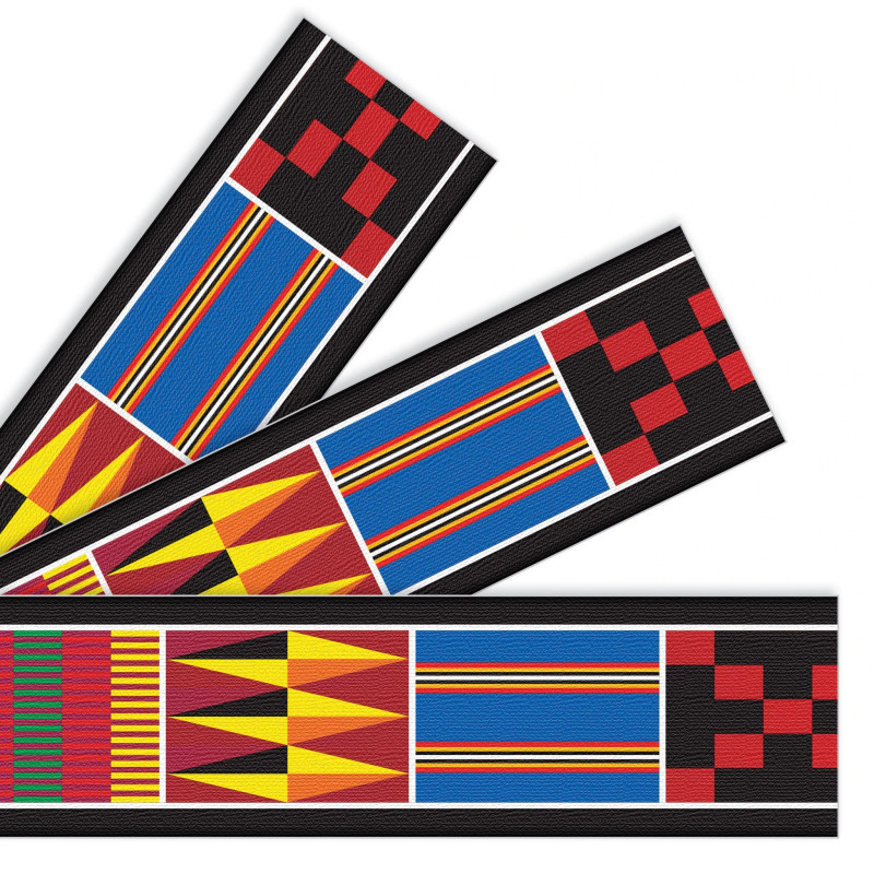 African Weave Bolder Borders, 3. 75'