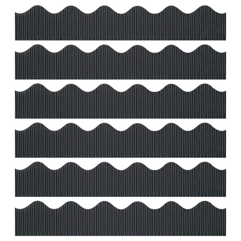 Decorative Border, Black, 2-1/4'' x 50', 6 Rolls