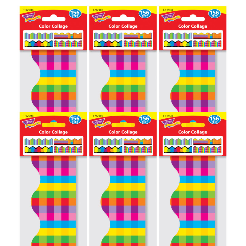 Color Collage Terrific Trimmers Variety Pack, 156 Feet Per Pack, 2 Packs