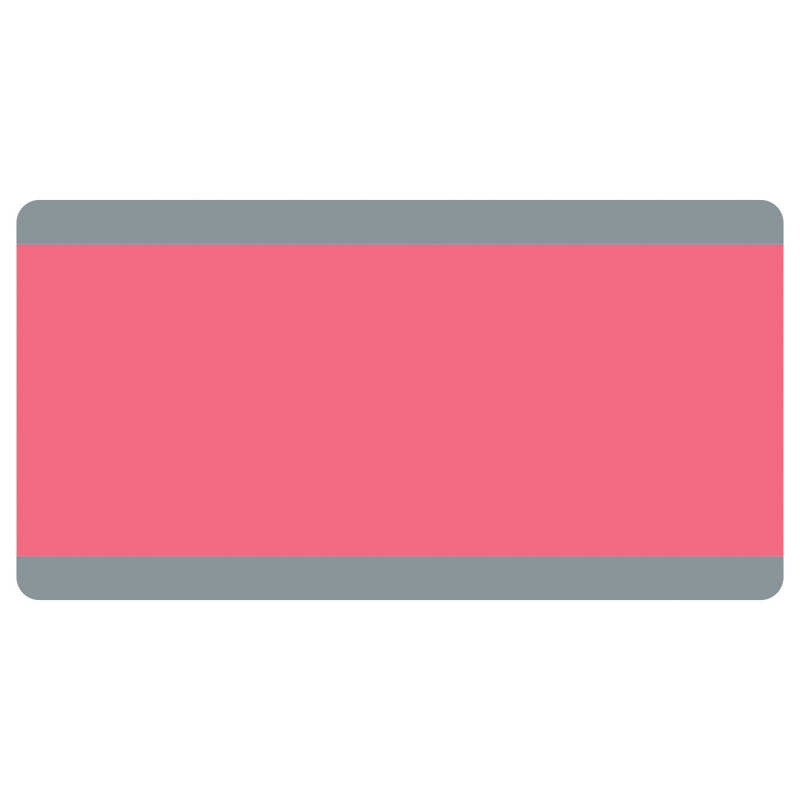 Big Reading Guide, 3-3/4'' x 7-1/4'', Rose