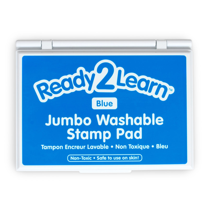 Jumbo Washable Stamp Pad - Blue - .2''L x .1''W