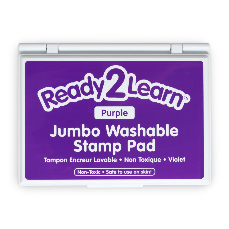 Jumbo Washable Stamp Pad - Purple - .2''L x .1''W