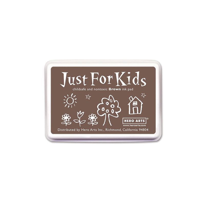 Just for Kids Ink Pad, Brown