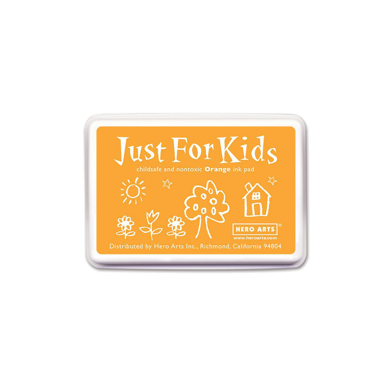 Just for Kids Ink Pad, Orange