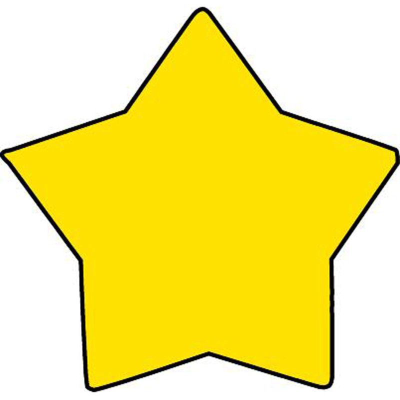 Star Mini Notepad, 3'' x 3'', 35 Sheets