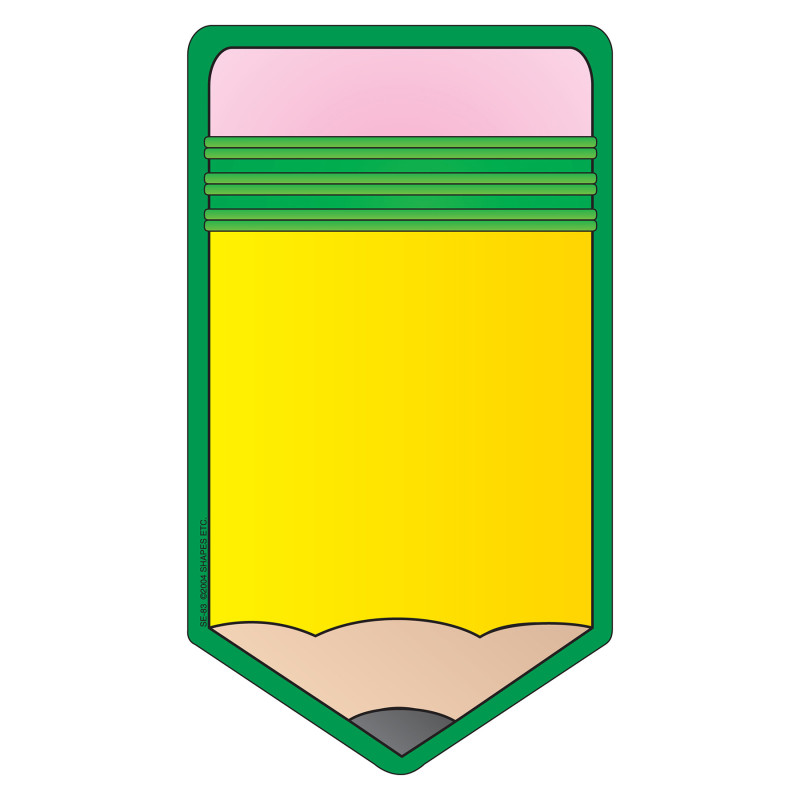 Notepad, Pencil, Large, 50 Sheets