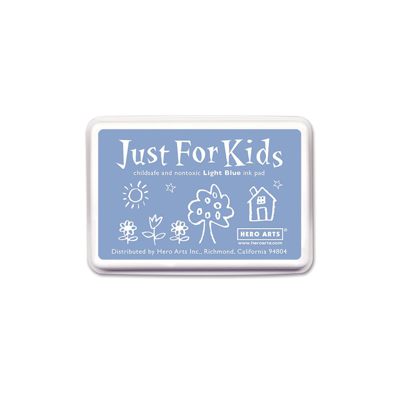 Just for Kids Ink Pad, Light Blue