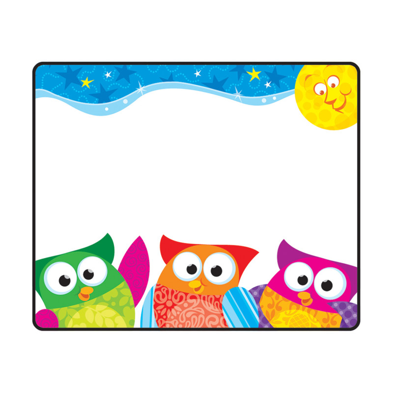 Owl-Stars! Terrific Labels, 36 ct