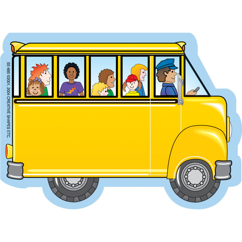 Creative Shapes Notepad, Bus with Kids, Mini
