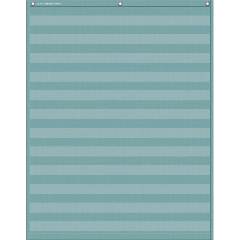 Calming Colors 1-120 Pocket Chart, 28'' x 39''