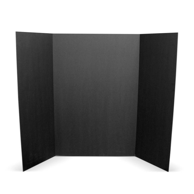 Foam Project Board, 36'' x 48'', Total Black, Bulk Pack of 24