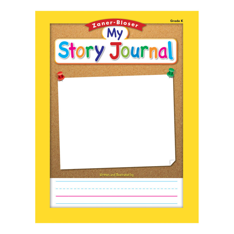 Story Journal, Grade K, 3/4'' Ruling