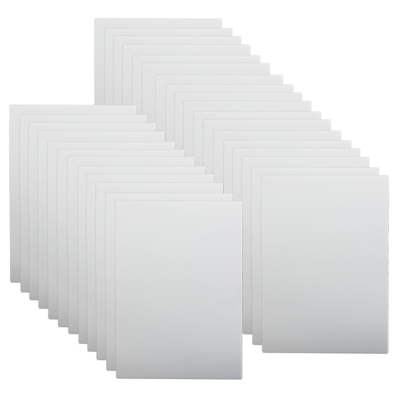 3/16'' Foam Board, 32'' x 40'', White, Bulk Pack of 25