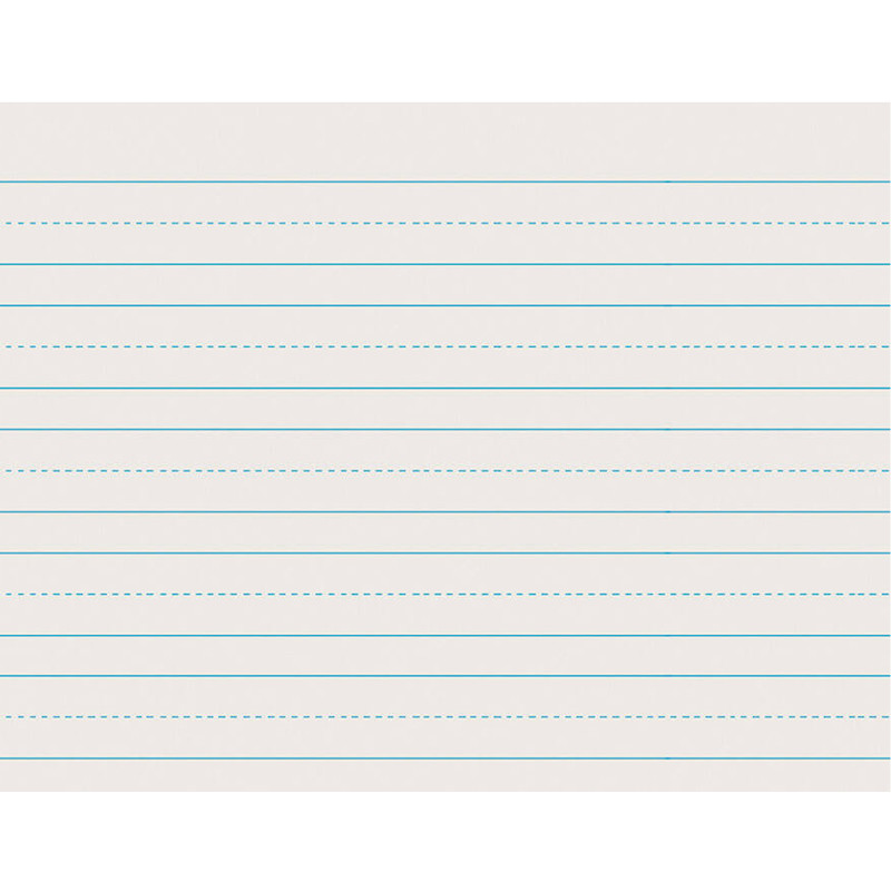 Newsprint Handwriting Paper, Skip-A-Line, Grade 1, 1'' x 1/2'' x 1/2'' Ruled Long, 11'' x 8-1/2'', 500 Sheets
