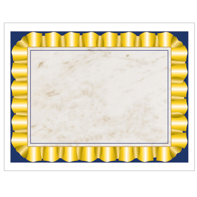 Gold Ribbon Border Paper, .5'' x 11'', Pack of 50