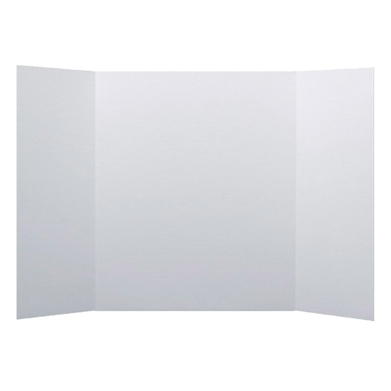 Corrugated Project Board, 1 Ply, 24'' x 48'', White, Pack of 24
