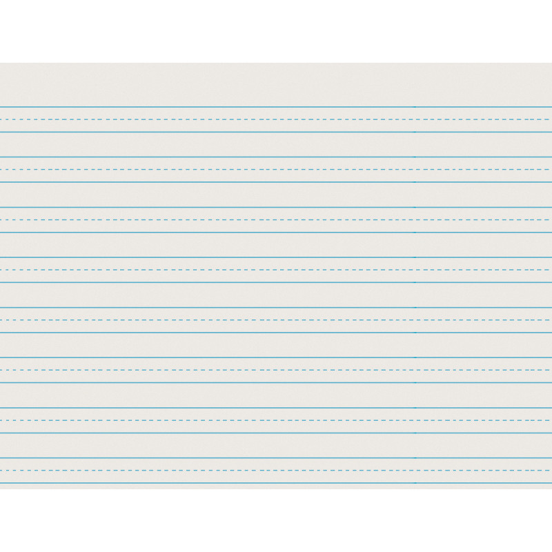 Newsprint Handwriting Paper, Skip-A-Line, Grade 3, 1/2'' x 1/4'' x 1/2'' Ruled Long, 11'' x 8-1/2'', 500 Sheets