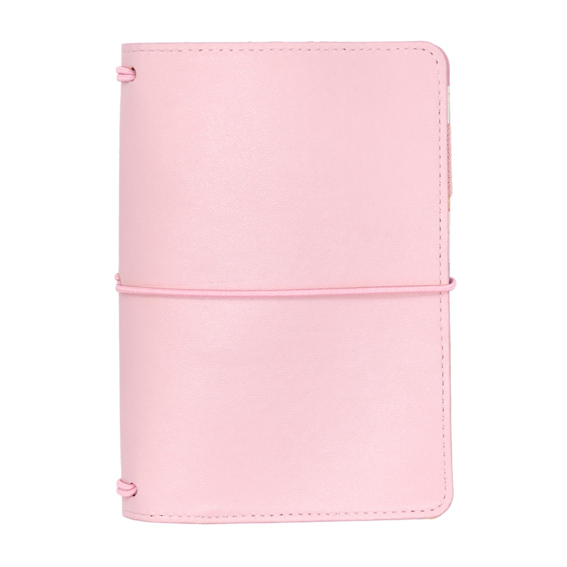 A6 Notebook and Passport Holder - Ballerina Pink