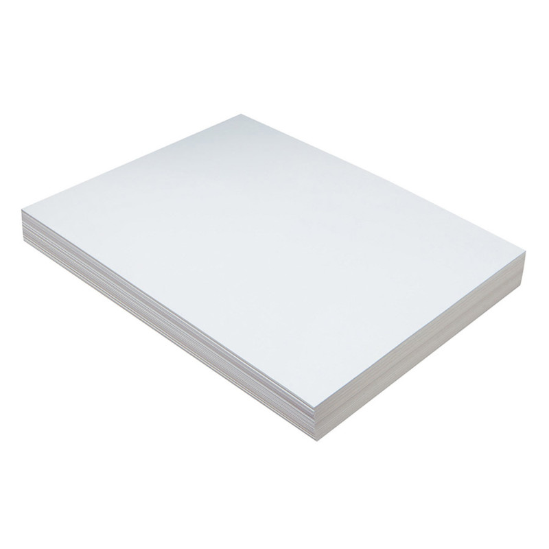 Heavyweight Tagboard, White, 9'' x 12'', 100 Sheets
