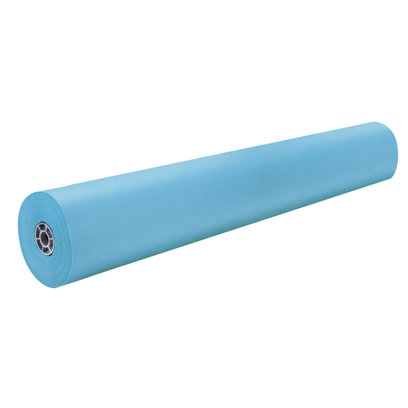 Colored Kraft Duo-Finish Paper, Sky Blue, 36'' x 1,000', 1 Roll