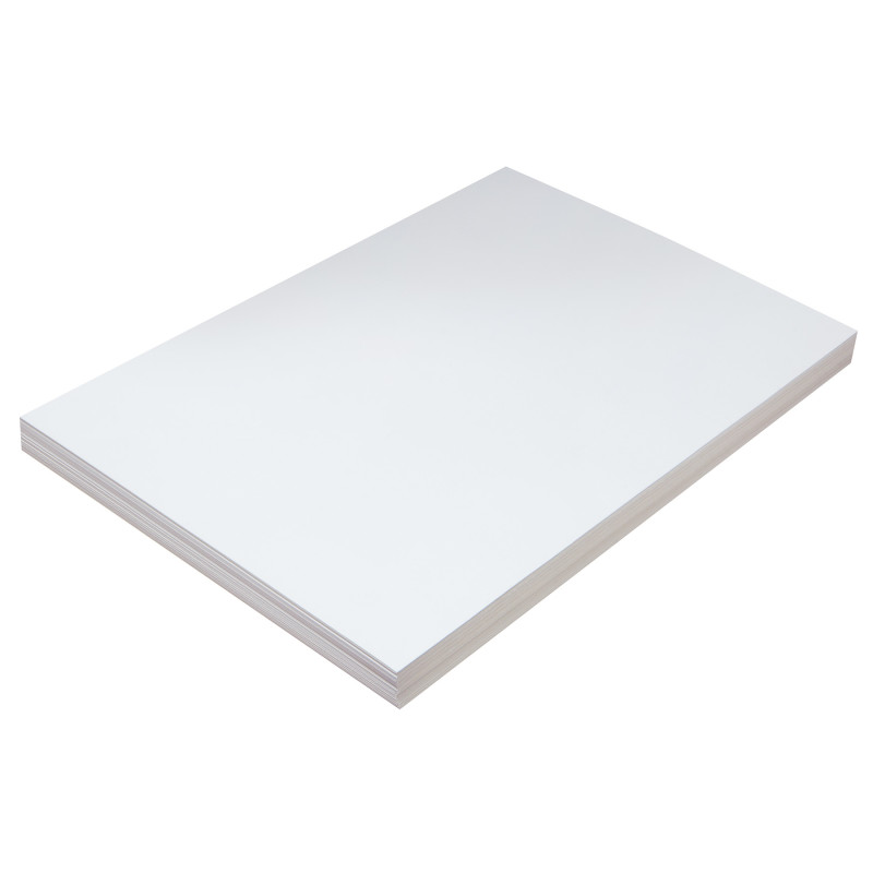 Tagboard, White, 12'' x 18'', 100 Sheets