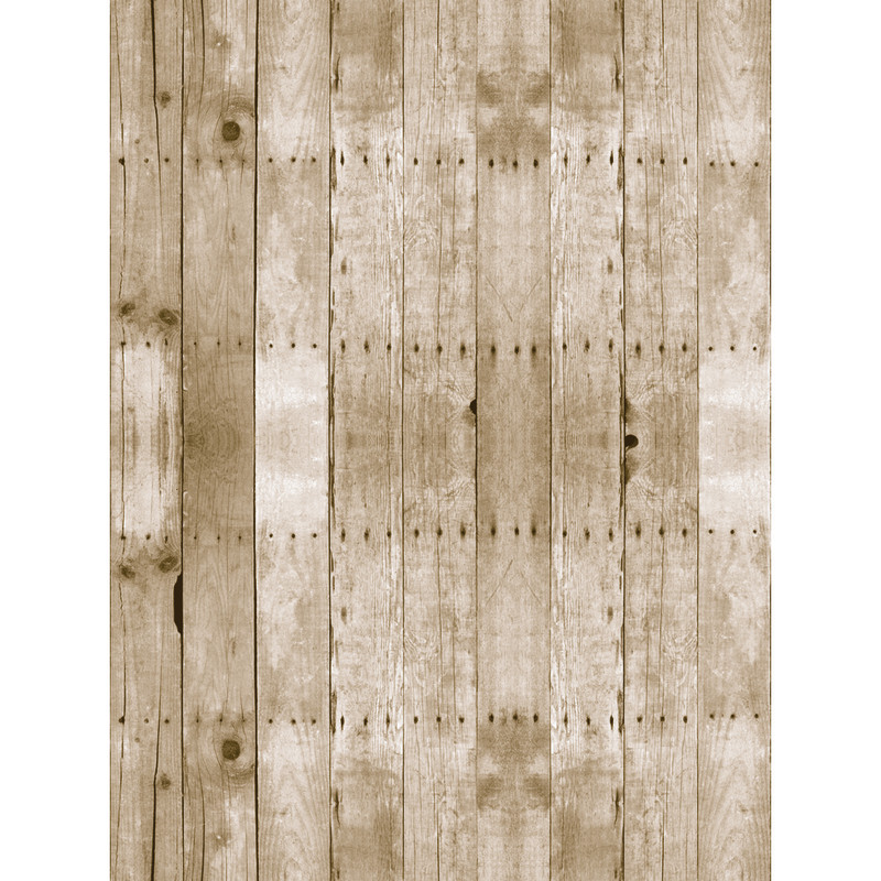 Bulletin Board Art Paper, Weathered Wood, 48'' x 12', 4 Rolls