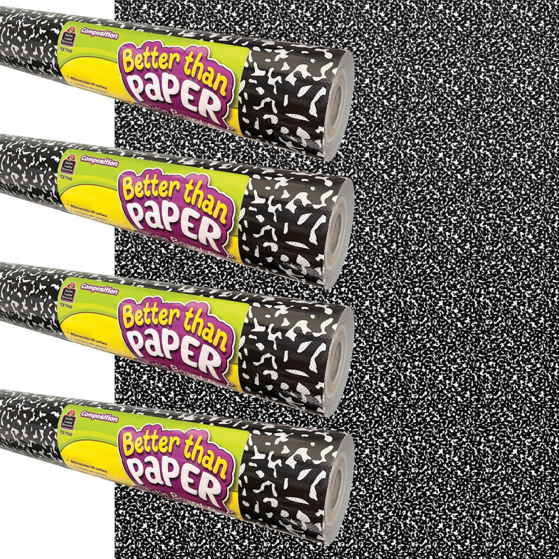 Better Than Paper Bulletin Board Roll, 4' x 12', Composition, 4-Pack