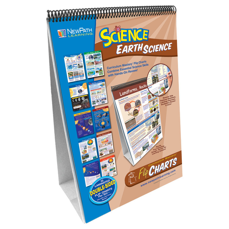 Earth Science Curriculum Mastery Flip Chart, 10 Pages