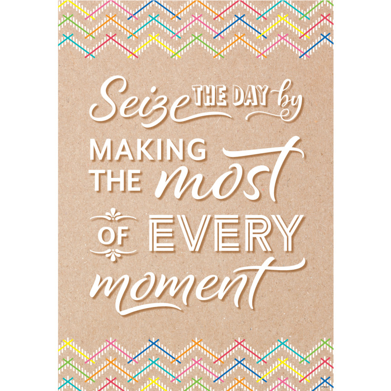 Seize The Day B..nspire U Poster