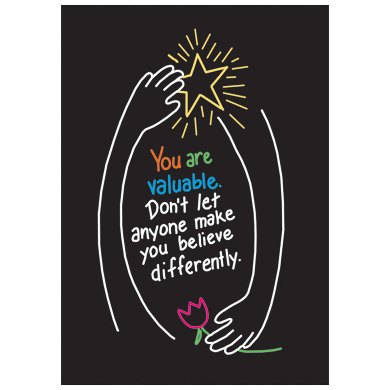 You are valuabl. on't le. RGUS Poster, 1. 375'' x 19''